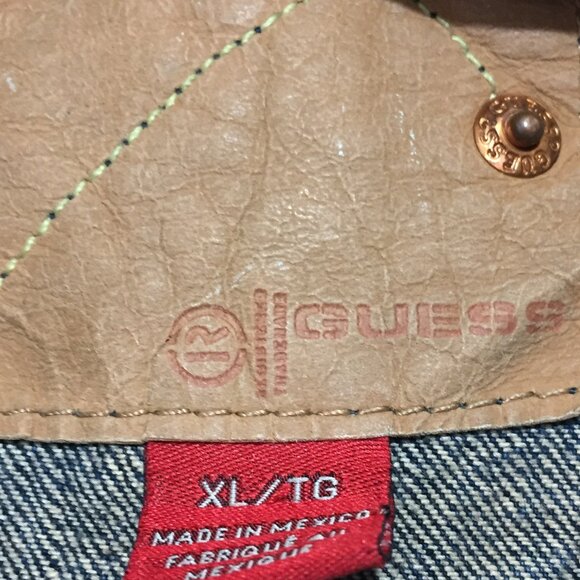 VINTAGE GUESS DENIM JACKETS SIZE XL - Picture 8 of 8